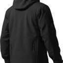 FREE SOLDIER Men's Outdoor Waterproof Soft Shell Hooded Military Tactical Jacket XL