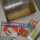 Back to School Party Favor Set - Classroom Supply Kit With Pencils, Erasers, Sharpeners, Stickers, Whistlers & Plastic Cups - Fun Reward Gifts for Kids and Teachers