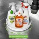 Amolliar Lazy Susan Organizer, Tray for Household Purpose, Metal Rotating Turntable for Cabinet, Kitchen, Fridge, Pantry Storage, Vanity, Spice Rack Condiment, Under Sink Organizer, White 10" 4 Pack