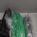 Green Screen Backdrop Kit with Stand, 5X6.5ft Portable Green Screen Backdrop with Stand kit, GreenScreen Background with Stand Carrying Bag Clamp for Streaming Video Zoom