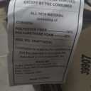 Outdoor Deep Seat Cushion Set of 2, 22"x24"x5.1" Seat & 23"x19" Back, C0 Water-Resistant Breathable Fabric, UV-Resistant 1000+ Hrs, 30D Foam with Recycled Fiber Fill,Natural Linen