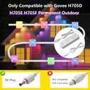 36V2A Power Supply Only for Govee Permanent Outdoor Lights H705D,H705E,H805A,H805B,H706A,H706B,H806A,H806B.