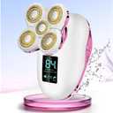 Electric Razors for Women-5D Floating Head IPX7 Waterproof Wet Dry Leg Hair Trimmer, USB-C Rechargeable 90Min Battery, Gentle Facial Bikini Hair Removal with LED Display & Travel Lock