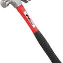 Claw Hammer With fiberglass Handle  16-oz, Red and Black (YY-1-003)