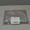 ALYVIA SPRING Stall Fabric Shower Curtain Liner Waterproof - 48" x 72", Soft & Lightweight Stall Size Shower Curtain with Magnets, Machine Washable - 48x72, Grey