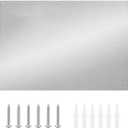 30" x 16" Thicken Heavy Range Hoods Stainless Steel Backsplash,Panel Splatter Guard for Stovetop,6 Pre Drilled Holes for Easy Installation,Keep the Walls Clean, Bright and Beautiful (30" x 16")