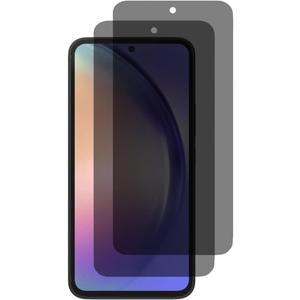 VIESUP [2 PACK Anti-spy Anti-Scratch 9H-Hardness Easy to Install Privacy Protective Glass Screen Protector for Samsung Galaxy A54 5G SM-A546