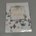 UPAFEXXI-Laminated Bible Tabs with Book Summaries(Gold Foil Embossed Lettering), Bible Tabs for Women and Men, Reposition Large Print Stickers, Easy to Read, 80Chapters Labels for Easy Navigation