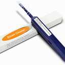 speedwolf Fiber Optic Cleaner 1.25mm LC Connector Cleaner Pen Clean Adapters and Ferrules Over 800 Times (SU-FOCP1.25)