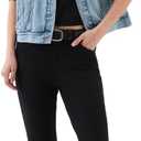 Gap Women's Skinny Ankle Pants in Bi-Stretch (6, True Black)