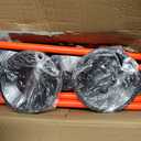 Orange Soccer Agility Poles Set Detachable Sports Trainning Speed Pole Slalom Poles with Rubber Base Sport Traning Equipment