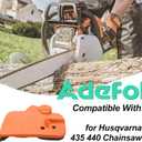 Adefol 536329204 Chain Brake Clutch Cover for Husqvarna 435 435E 440 440E Chainsaw, 435 440 Chainsaw Chain Brake Assy with Primer Bulb Snap Clips Washer Oil Pump Bar Nuts Parts Replace 536 32 92-04