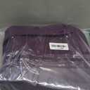 Women's-Snow-Ski-Pants-Fleece-Lined-Waterproof-Insulated Flare Warm for Snowboard Winter Hiking Travel 5 Pockets (Medium, Purple)