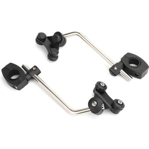 Motorcycle 7/8" 22mm Universal Windshield Mount Bracket, Bracket Standard Handlebar Windshield Mount Clamp for Motorcycles with 7/8" 22mm Handle Bar