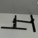 Heavy-Duty Universal TV Wall Mount Bracket – 24" Industrial Grade Black Steel 