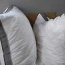 Leeden Body Pillow Insert - Full Body Pillow for Adults - Large Long Bed Pillow for Side Sleeper - Firm Breathable Support - 20 x 54 Inch - White