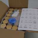 AISIPRIN Glass Spice Jars with 398 Labels, 24 pcs 4oz Spice Containers with Bamboo Lids, Square Spice Bottles With Shaker Lids,Spice Organization for Cabinet,Drawer,Rack,Seasoning Organizer