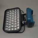 Cordless LED Work Light Compatible with Makita 18V Battery, 90W 7000LM Flashlight Portable Flood Light with USB & Type C Ports, for Hiking, Emergencies,Job Site Lighting(No Battery)