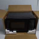 Emerson MW7302B Compact Countertop Microwave Oven with Touch Control, LED Display, 700W, 10 Power Levels, 6 Auto Menus, Glass Turntable and Child Safe Lock, 0.7 Cu., Ft. Black