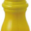 Creative Co-Op Enameled Rubberwood Salt/Pepper Mill, Yellow