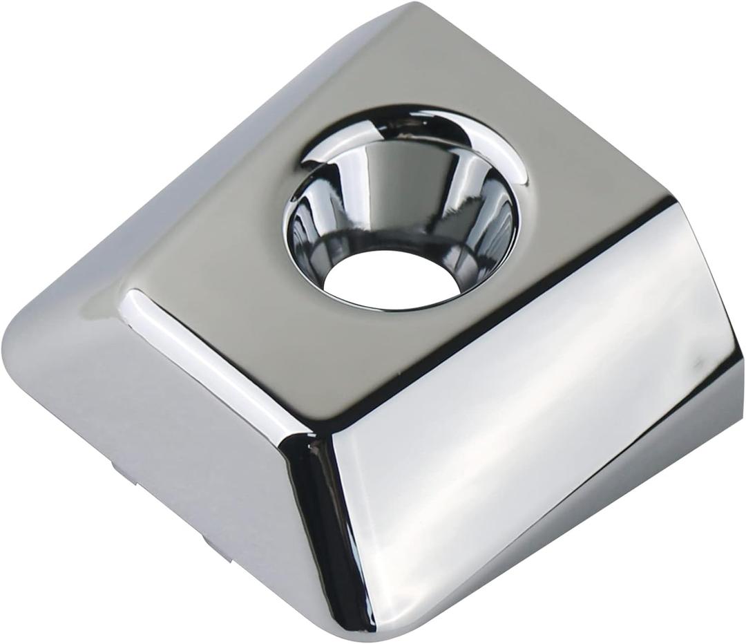 APPERFiT Door Handle Key Hole Bezel Cover Compatible with Nissan Armada Titan, Infiniti QX56 Replaces 80647-ZC00A 80647-9FU0B (Chrome)