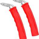 Car Assist Handle for Elderly - 2Pack Auto Cane with Emergency Window Breaker, 400lbs Capacity Vehicle Support Handle for Seniors & Handicapped (Red)