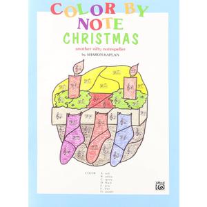 Color by Note Christmas-another nifty notespeller Coloring Book
