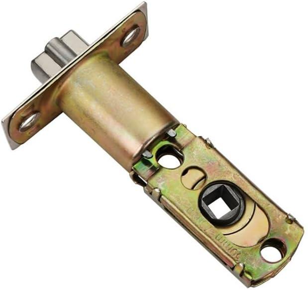 1PCS Adjustable Deadlatch 2-3/8'' or 2-3/4'', Keyed Entry Door Lock Replacement Latch and Strike,Smart Door Lock Deadlatch,Inner Door Handles Universal Replacement Part