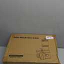 Juicer Machines, Cold Press Juicer with Wide Chute, 150 Watts Slow Masticating Juicers, High Juice Yield for Leafy Greens, Fruits & Vegetables, Easy to Clean