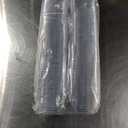 TOFLEN 100ct 2 oz Mini Dessert Cups with Spoons, Clear Plastic Reusable Small Party Serving Cups for Appetizers, Hors D'oeuvres Plates