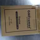 GraduationMall 4x6 Picture Frames, Real Glass, Display Photos for Wall or Tabletop, Black with Silver Beads, 2-Pack