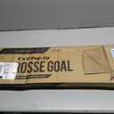 GoSports Regulation 6 ft x 6 ft Lacrosse Net - Steel Frame or Bow Style Frame - The Only Truly Portable Lacrosse Goal, Backyard Setup in Minutes