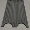 DK177 Faucet Mat for Kitchen Sink - Water Absorbing Stone Tray for Sink, Diatomite Fast-Drying Faucet Mat, Faucet Splash Guard for Bathroom Counter (Dark Gray, 30" x 4")