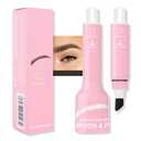 Brow Fection Angled Tip Press & Dip Eyebrow Pen Waterproof Liquid Eyebrow Brush for Natural-Looking Brows, Easy Application, Smudge-Proof & Long-Lasting #03, 06 , 2Pack