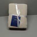 Bedsure Gentlesoft 100% Cotton Blanket King Size for Bed - Breathable and Soft, Thick Cozy Waffle Weave Christmas Blanket Gift for Women, 104x90 inches