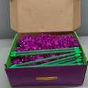 V-Opitos 180 Pack Glow in The Dart Fort Building Kits for Kids Age 4, 5, 6, 7, 8+ Years Old, STEM Building Toys for DIY Castles, Tunnels, Ideal Christmas, Birthday Gifts for Boys & Girls