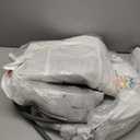 Baby Swings for Infants to Toddler, Portable Baby Swing with Extra Pad, Electric Infant Swing with 5 Speeds and Bluetooth Music, Indoor & Outdoor (White)