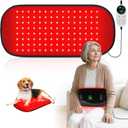 Red-Light-Therapy-for-Body,2026 Upgraded 4 Therapy Modes,5 Intensity Levels,1090 Min Timer,Medical-Grade TPU Mat for Pain Relief,20"x 9"Dual Wavelength Infrared Red Light Blanket for Home&Travel Use
