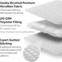 Southshore Fine Living, Inc. Oversized Quilt King Size Set, Grey Bedspread King/California with 2 Matching Shams, Soft Bedspread, Microfiber Quilt Coverlet, Hotel Bedding Set, Light Grey Quilts