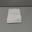 decorUhome Summer Decorative Linen Throw Pillow Covers 20x20 Inch Set of 2 Cream White Pillow Covers with Flange Edges Soft Farmhouse Boho Accent Pillow Cases for Couch Bed Living Room