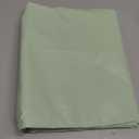 Elegant Rectangular Tablecloth, 100% Waterproof Vinyl, Solid Color Tablecloth, Modern Minimalist Style, Suitable for Dining/Gathering/Picnic/Kitchen Table Decoration (Light Green, 60X120)