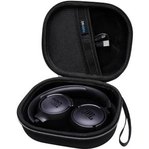 Hard Case for JBL Tune 520BT 510BT 720BT 770NC 670NC 520C 500 660NC, JBL Live 460NC 670NC, JR 460NC, Junior 320BT 470NC Headphones, Black Travel Carrying Case