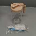 COMI 34oz Breast Milk Pitcher,No Leak Breast Milk Storage Containers for Fridge,Resistant to Heat and Cold,Wide Mouth Breastfeeding Essentials with Sealing Ring,Baby Formula Maker,Pink