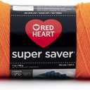 RED Heart Super Saver Yarn, Pumpkin