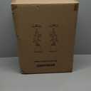 RORIANO Set of 2 Touch Vintage Table Lamps with 2 USB Ports, 3-Way Dimmable Nightstand Flower Lamps, Amber Glass Shade Rustic Leaf Lamp for Living Room Bedroom, LED Bulb Included (Bronze)