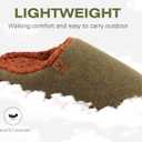 KuaiLu Mens House Memory Foam Slippers with Orthopedic Arch Support Comfy Warm Plush Lining Slip On Casual Pantuflas Mans Comfortable Bedroom Shoes Rubber Sole for Indoor&Outdoor Green Brown Size 10