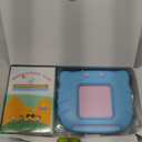 Lapare Audible Educational Toy with Music for Toddlers Age 1 2 3 4 5, 252 Sight Words Flash Cards Kindergarten Toy for Kids to Learn Alphabet Number Color Shapes and More (Cyan)