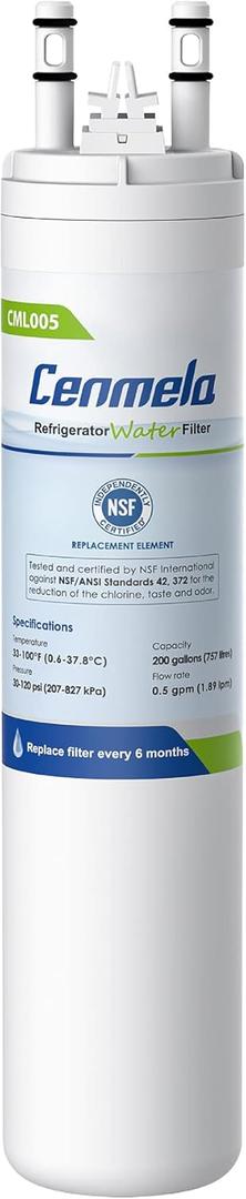Compatible with Frigidaire ULTRAWF, Pure Source Ultra, Kenmore 9999, 469999, 46-9999, A0094E28261, Height 11 inches, Pack of 1