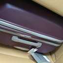 Samsonite Freeform 2-Piece Luggage Set - Carry-On & Large Checked Luggage with Dual Spinner Wheels - Durable Polypropylene Hardshell - TSA Lock, Airline-Approved - Expandable - Amethyst Purple