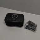 Alarm Clock Speaker Wireless Charger, Digital Alarm Clocks Bedrooms Bluetooth, Alarm Clock Dimmable Light Bedrooms Dual Alarm Snooze Dimmer 12 24H RGB Night Light Bluetooth USB AUX, Black